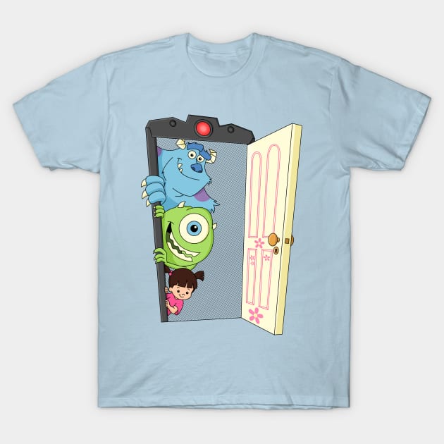 Surprising Door T-Shirt by Atpidarp